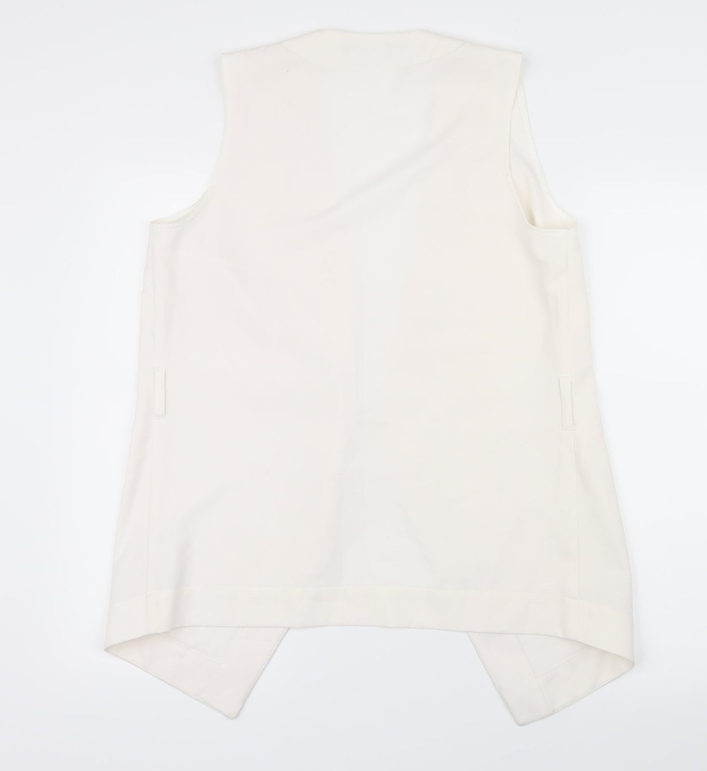 Very Womens White   Gilet Jacket Size 12