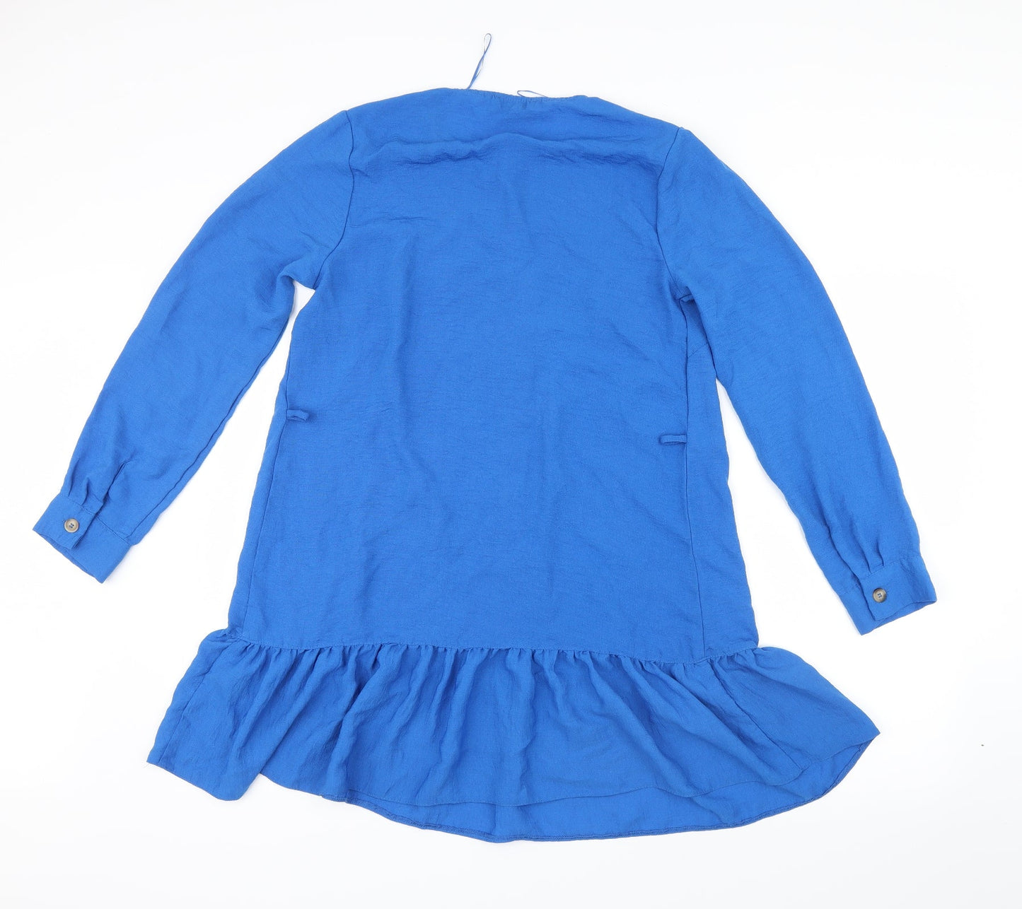 Papaya Womens Blue   Basic Blouse Size 12