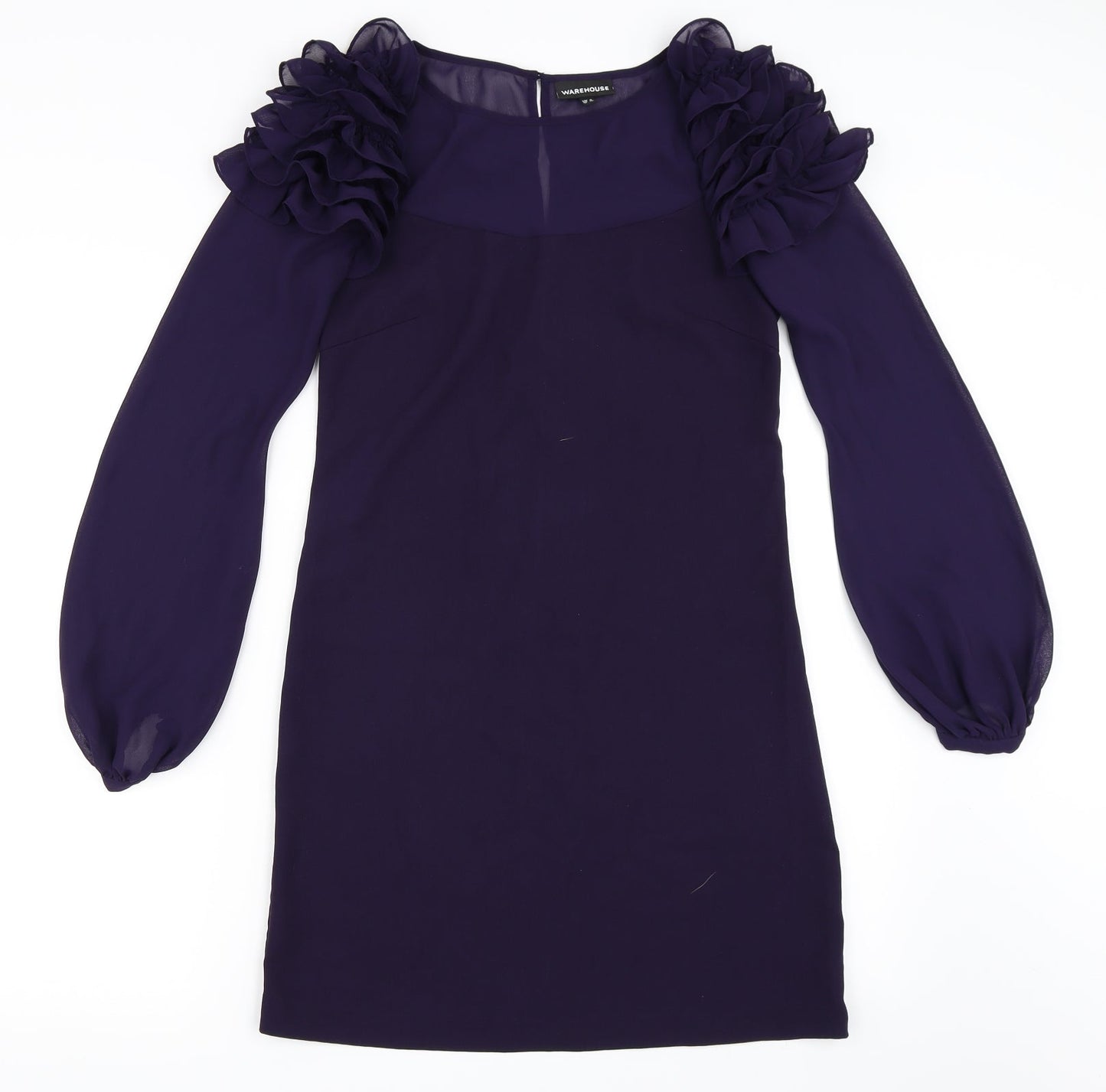 Warehouse Womens Purple   Shift  Size 8