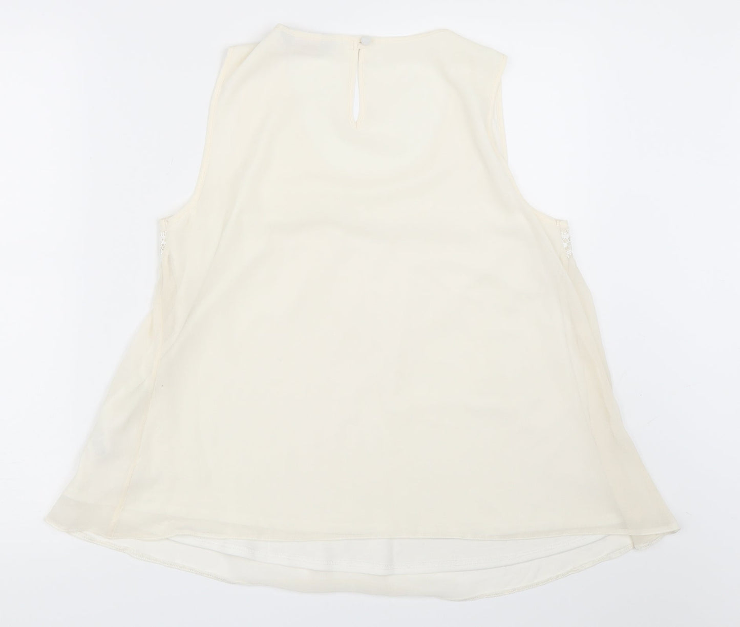 Dorothy Perkins Womens Ivory   Basic Blouse Size 12