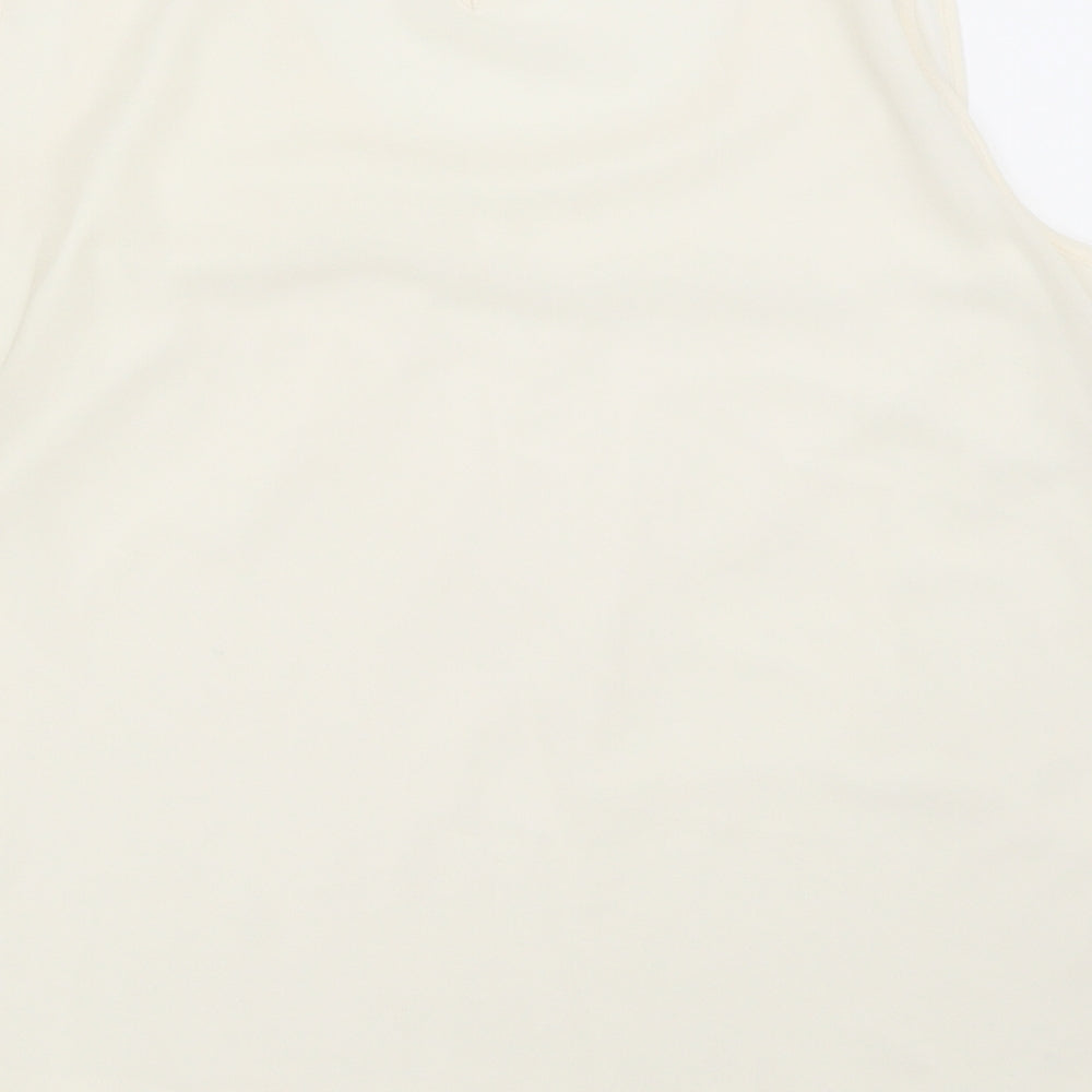 Dorothy Perkins Womens Ivory   Basic Blouse Size 12
