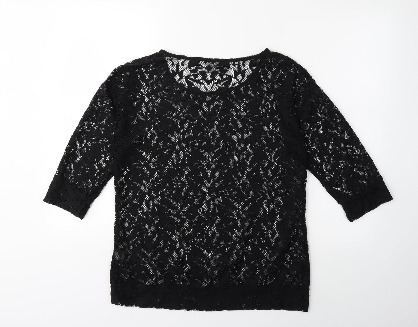 NEXT Womens Black   Basic T-Shirt Size 10