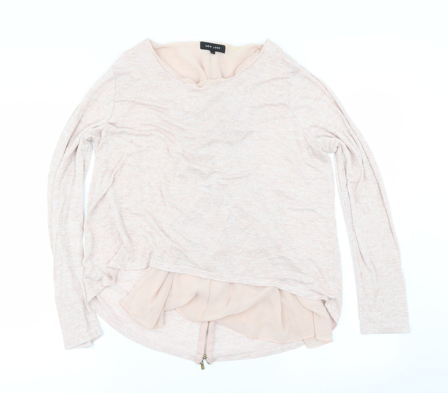 New Look Womens Pink   Basic Blouse Size L