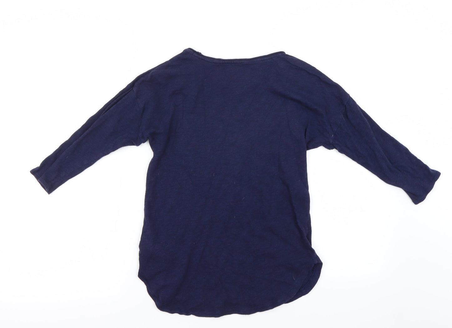 Gap Girls Blue   Basic T-Shirt Size 8 Years