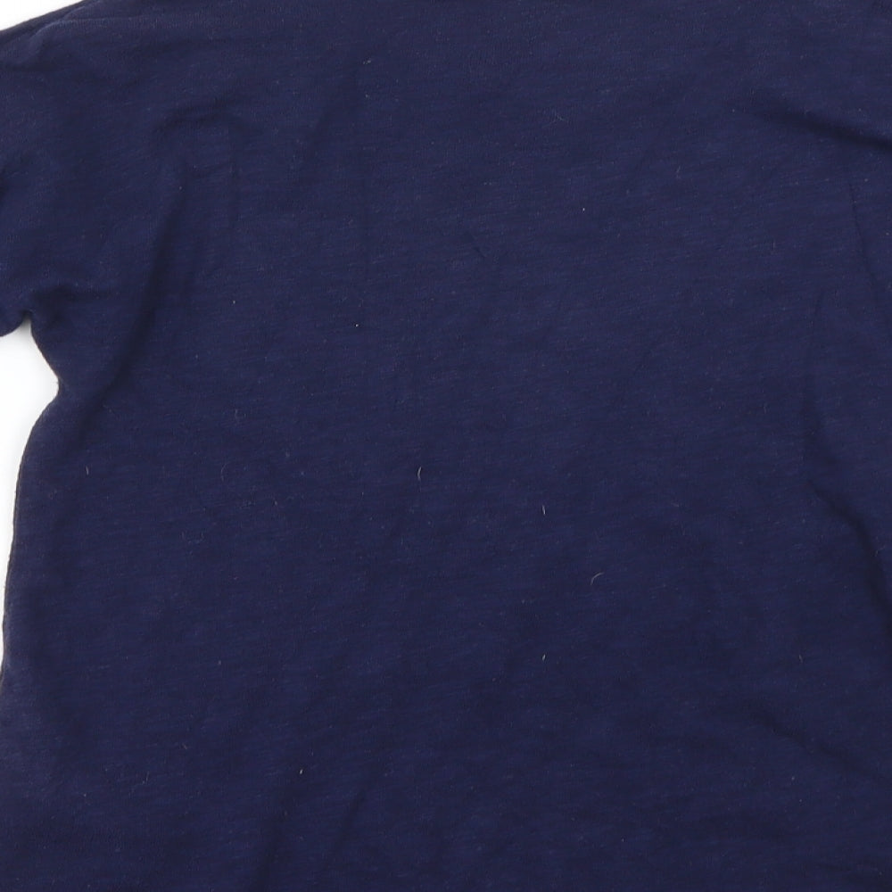 Gap Girls Blue   Basic T-Shirt Size 8 Years