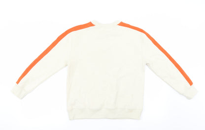 Back view of Zara girls’ ivory jumper, size 10, years