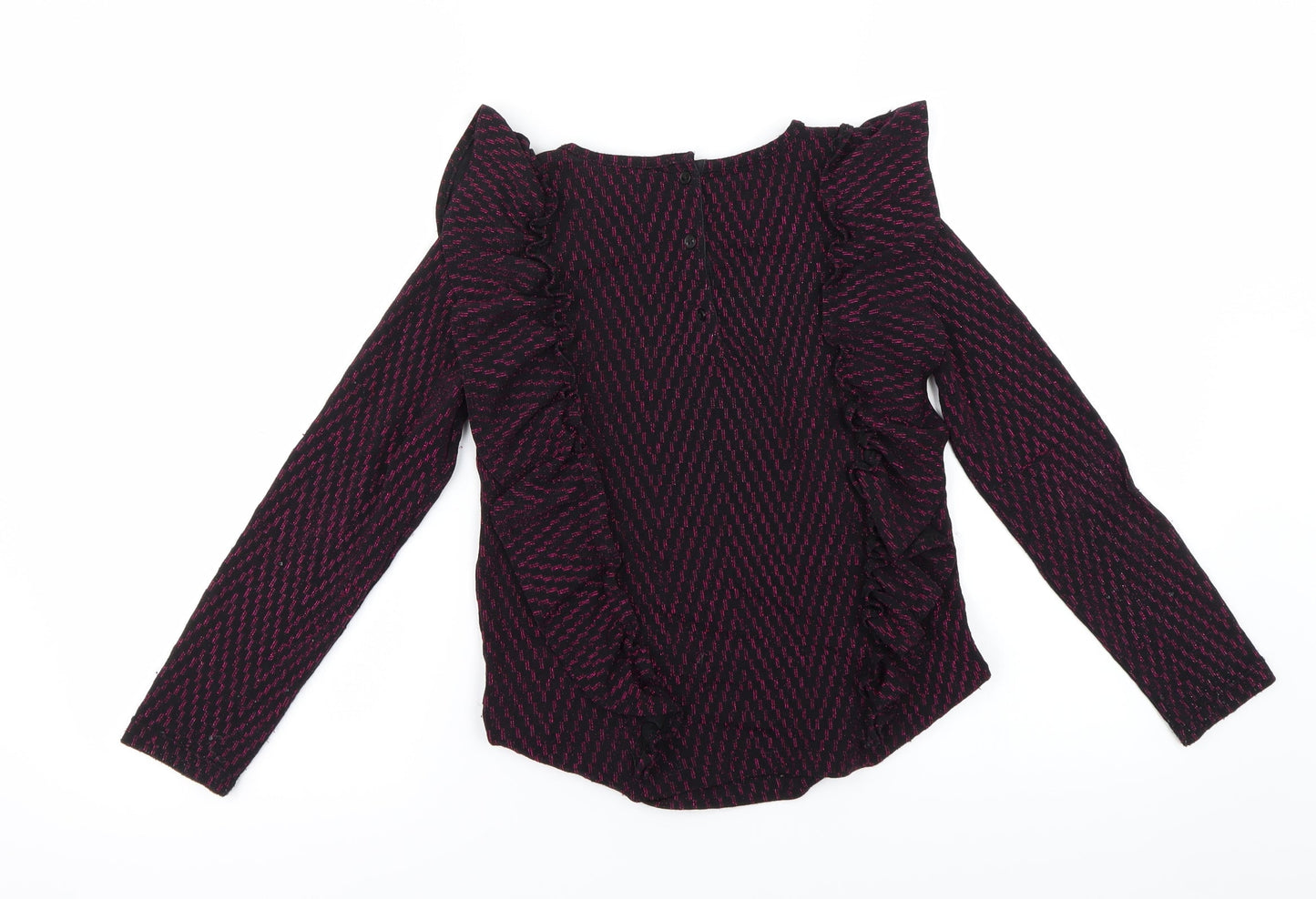 TU Girls Purple   Basic T-Shirt Size 9 Years