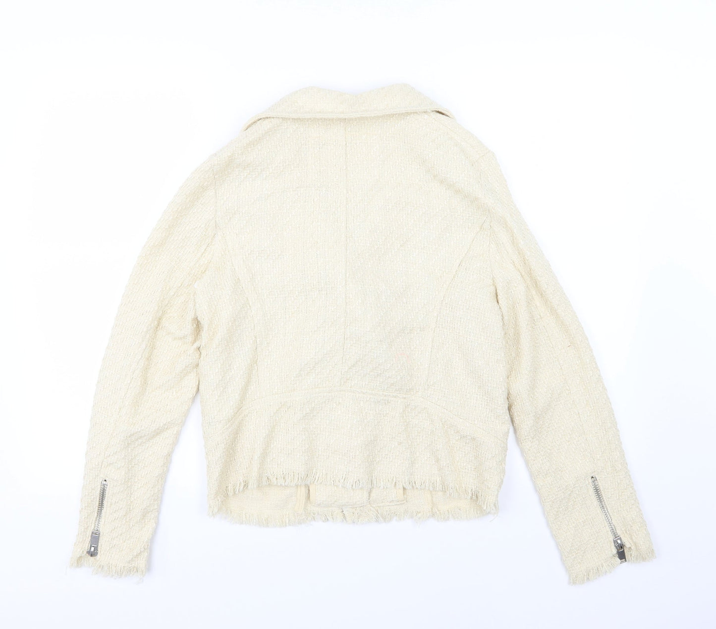 H&M Womens Ivory   Jacket  Size 8