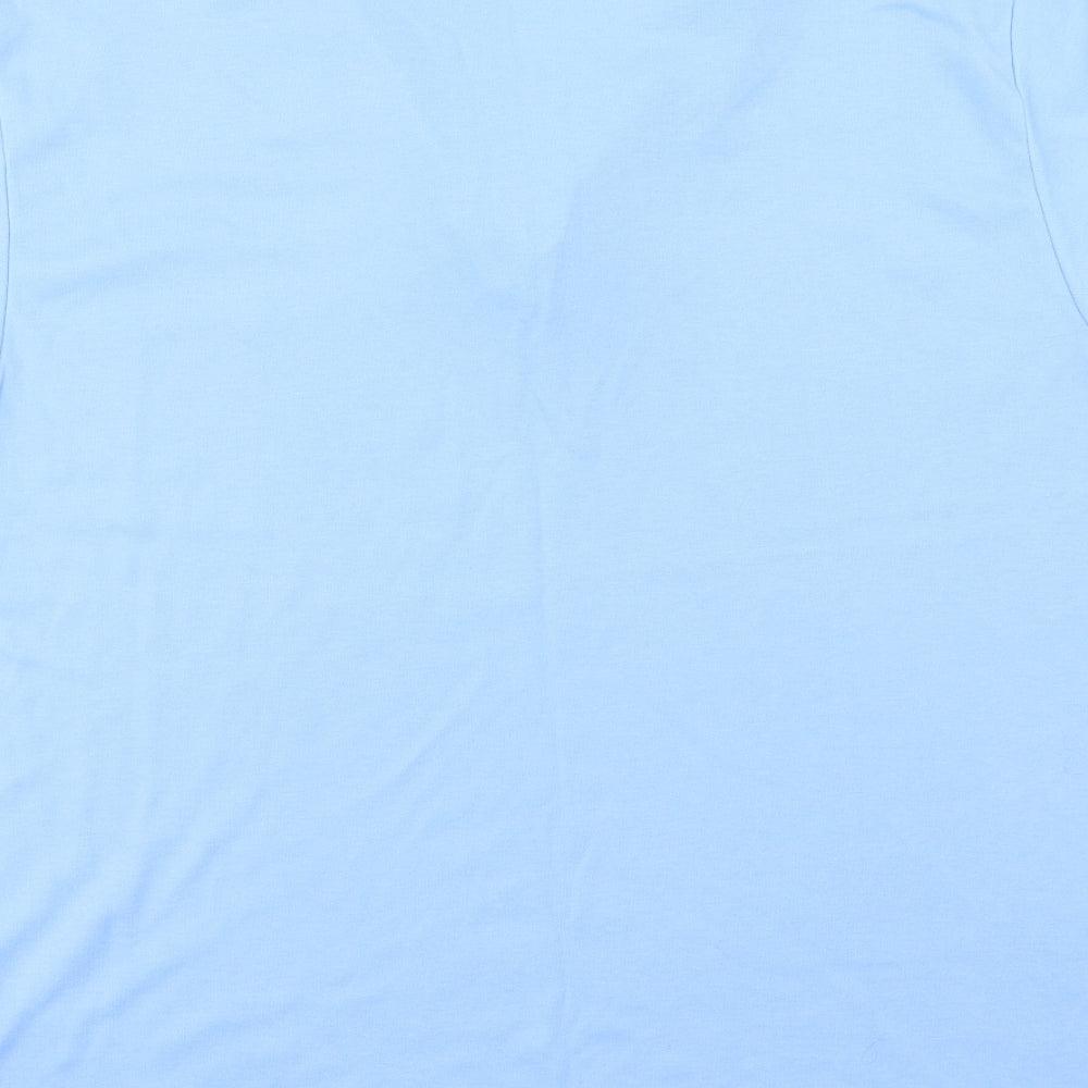 Cottonique Mens Blue  Jersey  Polo Size XL