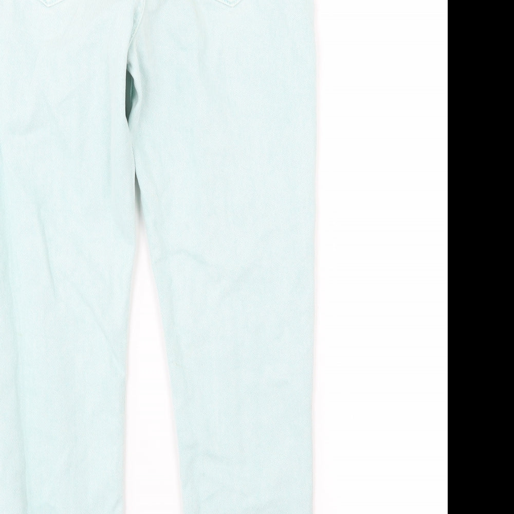 Marks and Spencer Girls Blue  Denim Skinny Jeans Size 9 Years