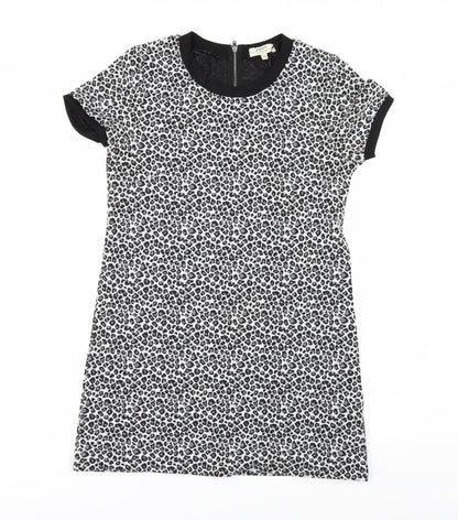 Additional front view of Papaya women’s grey animal print, size UK 10