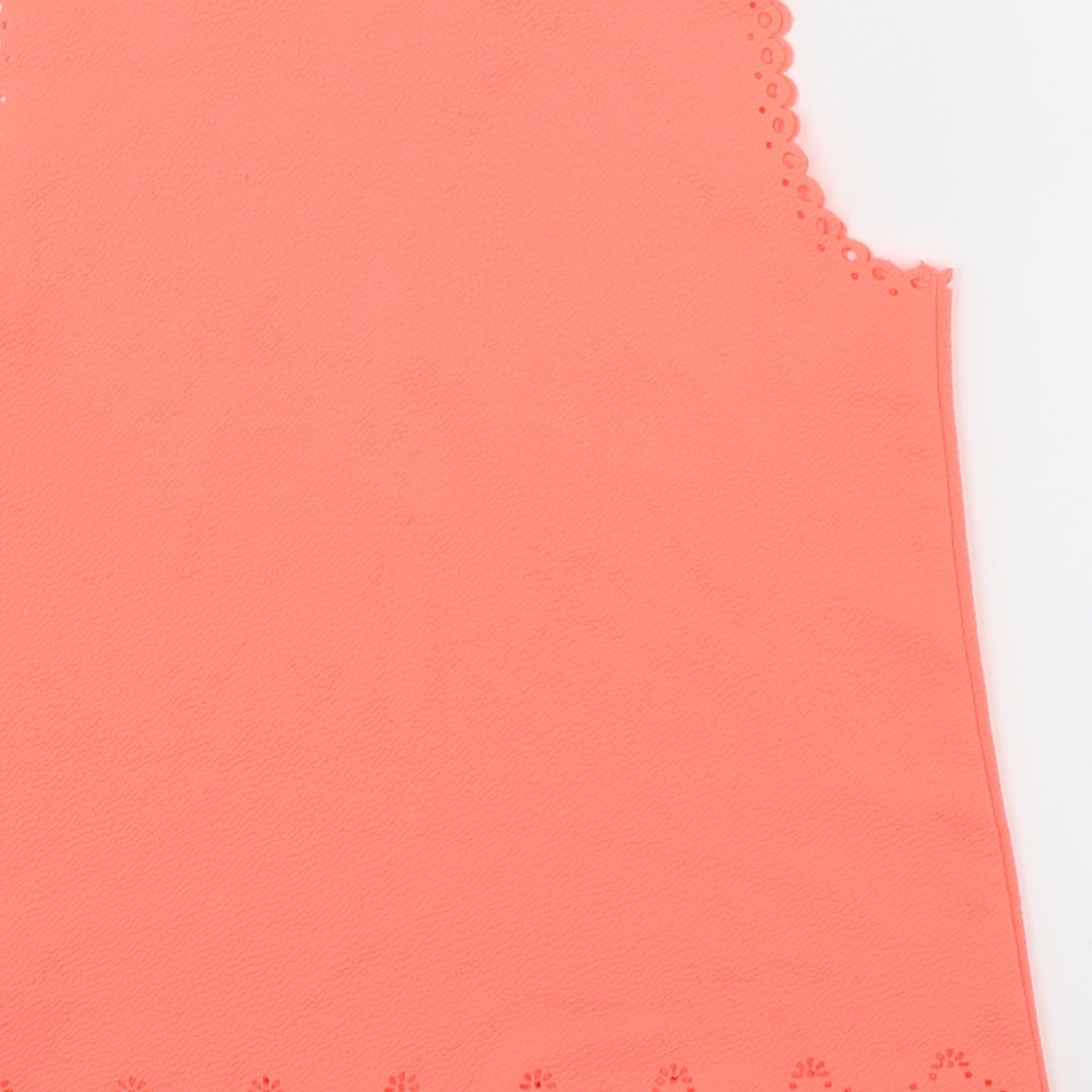 TU Girls Pink  Jersey Basic Tank Size 11-12 Years