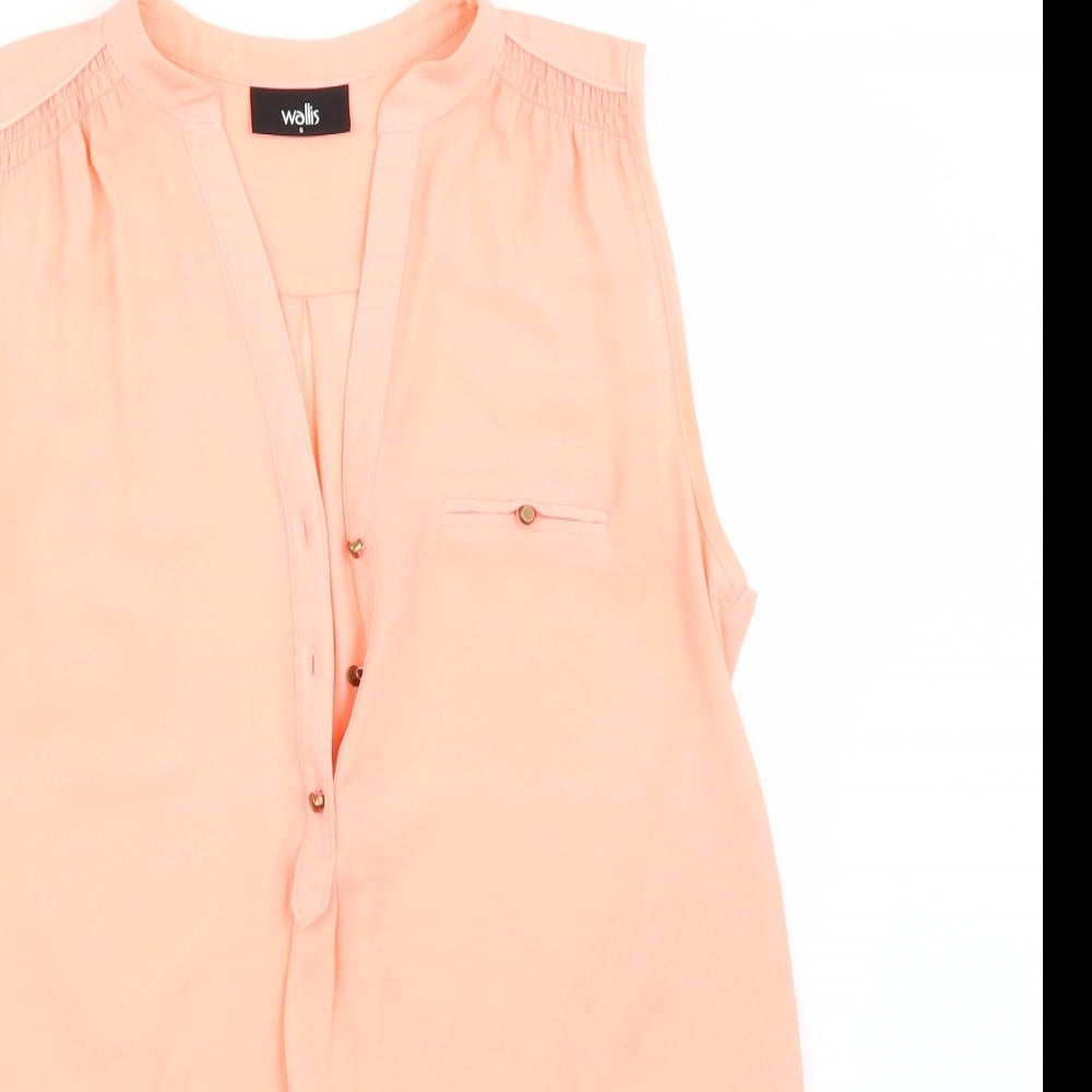 Wallis Womens Pink   Basic Blouse Size S