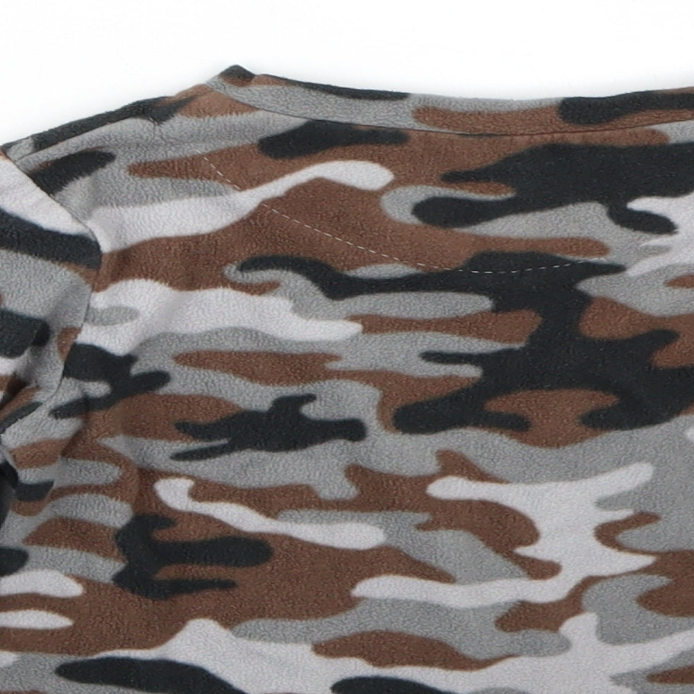 Rebel Boys Grey Camouflage  Basic T-Shirt Size 2-3 Years