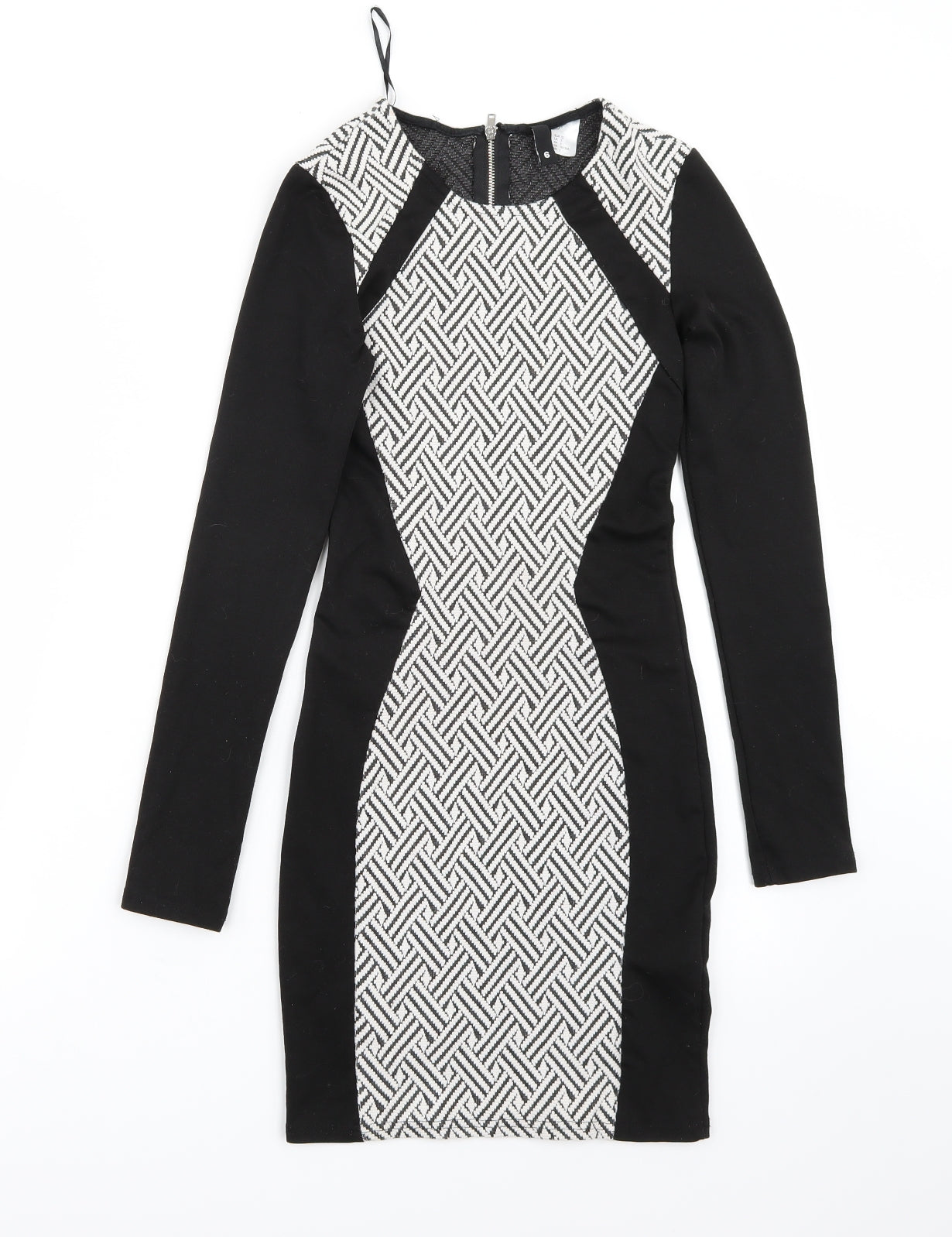 H&M Womens Black   A-Line  Size 6