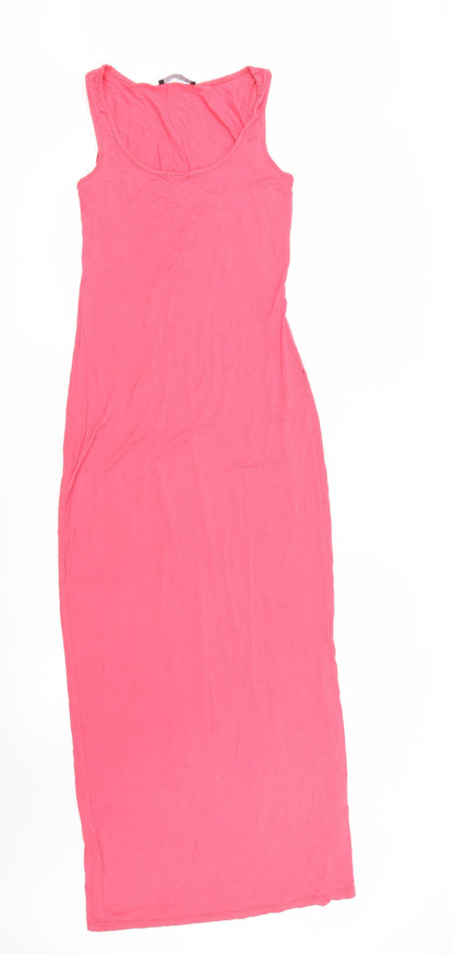 Preloved Primark Womens Pink   A-Line  Size 8 - Front