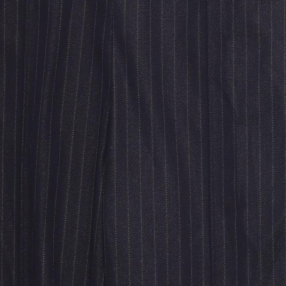 Preworn Womens Blue Striped  Sweatpants Trousers Size 34 in L26 in