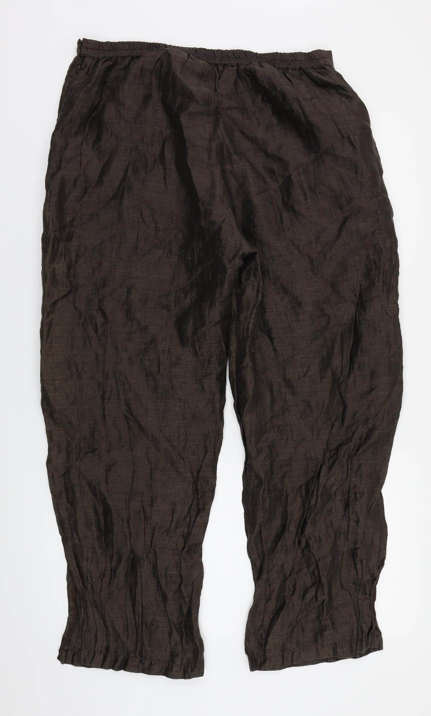Preworn Womens Brown   Trousers  Size 36 in L28 in