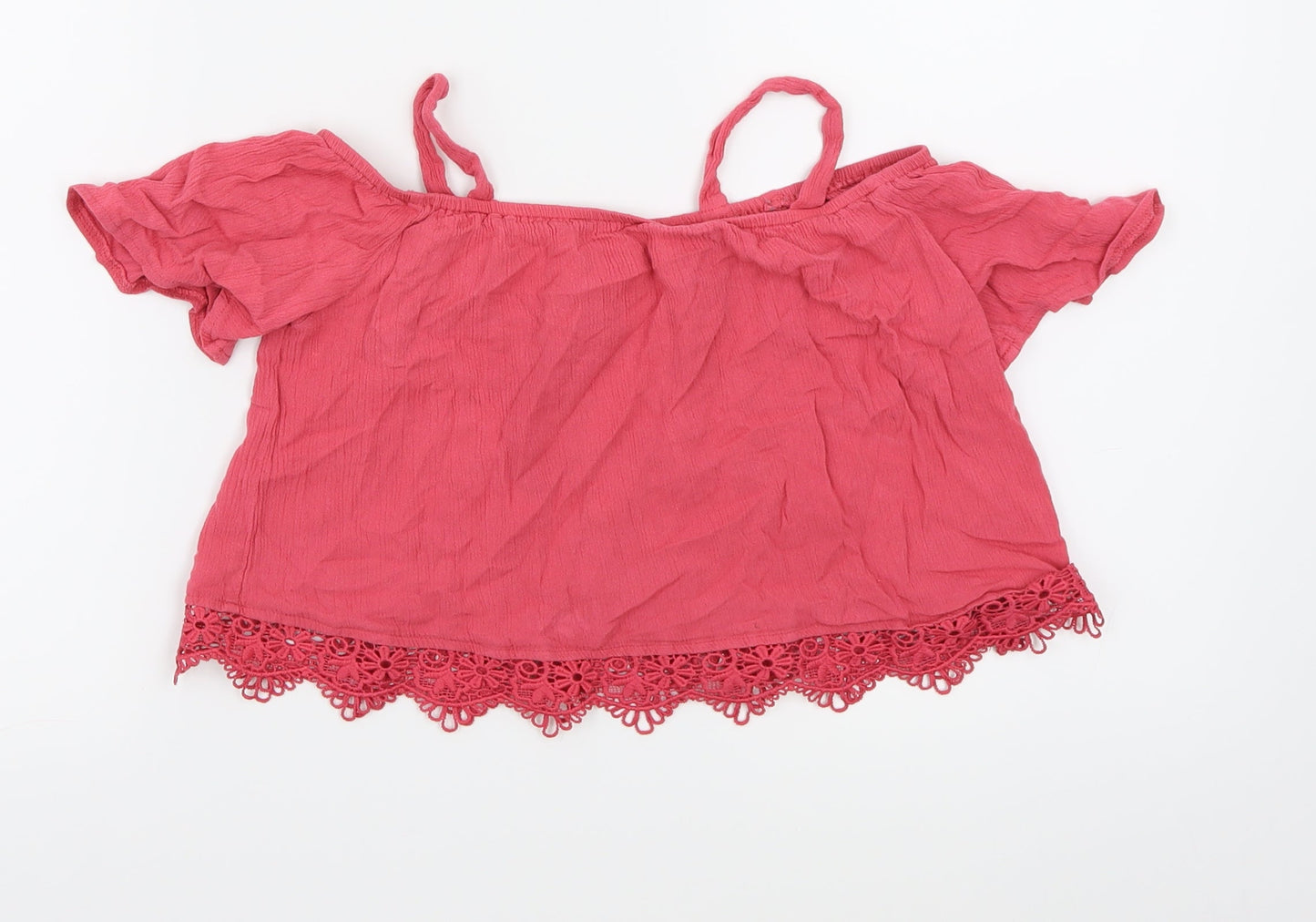 Young Dimension Girls Pink   Basic Blouse Size 9-10 Years