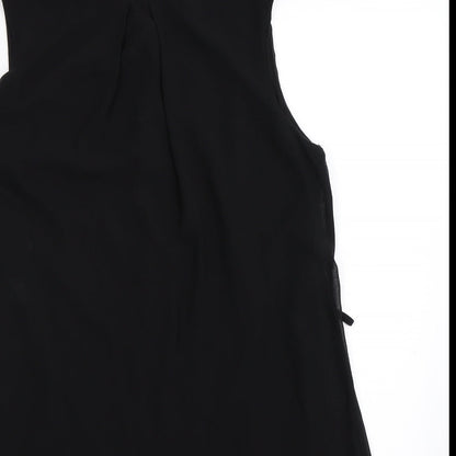 Close-up detail of Atmosphere women’s black mini, size UK 14