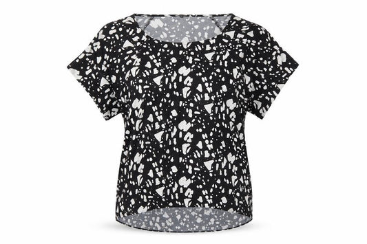 River Island Womens Black Polka Dot  Basic Blouse Size 8