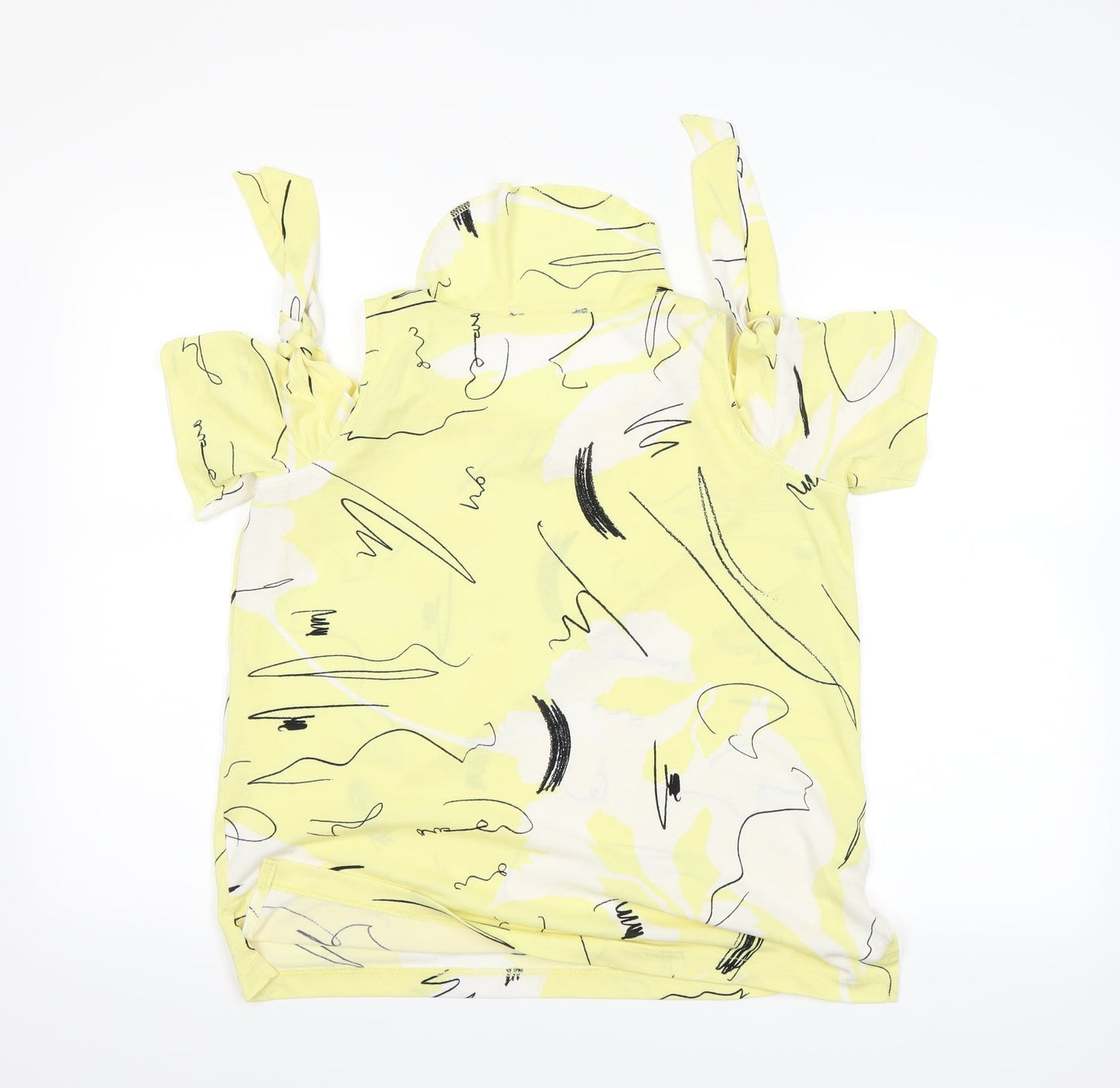 NEXT Womens Yellow   Basic T-Shirt Size 10