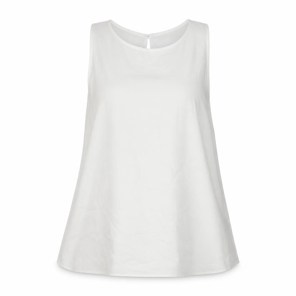Primark Womens White   Basic T-Shirt Size 8