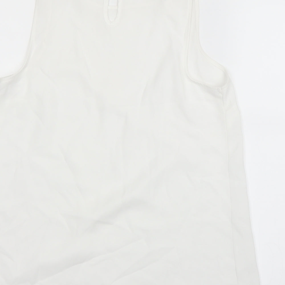 Primark Womens White   Basic T-Shirt Size 8
