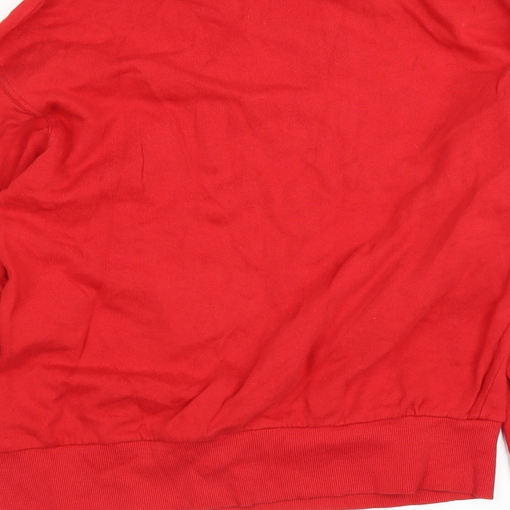H&M Mens Orange   Pullover Jumper Size XS