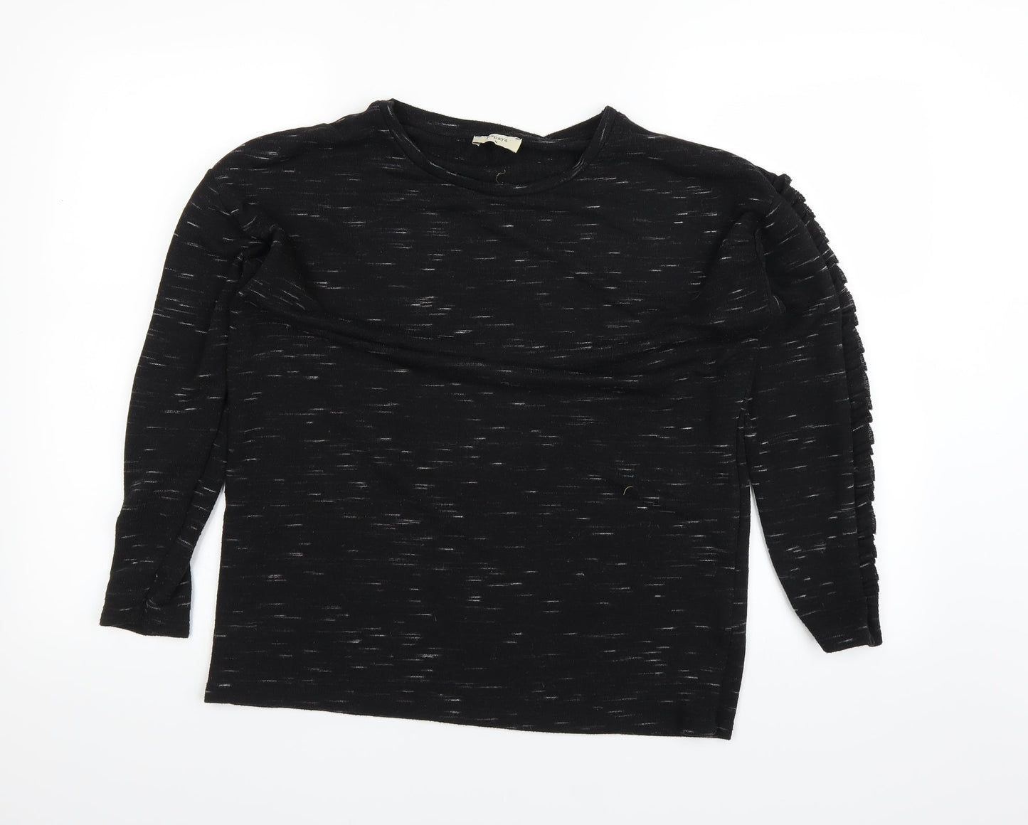 Papaya Womens Black   Pullover Jumper Size M