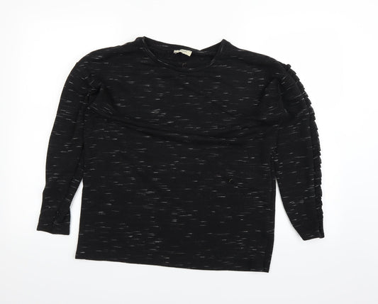 Papaya Womens Black   Pullover Jumper Size M