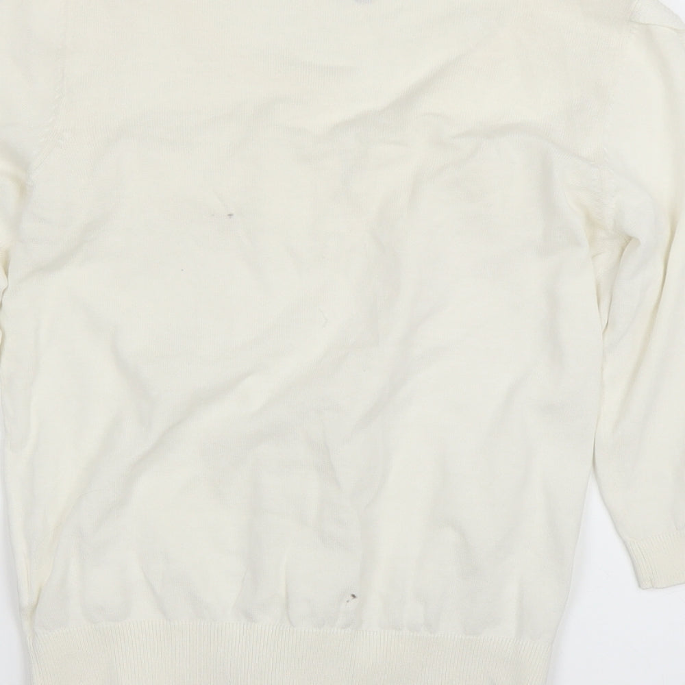 F&F Womens White   Jacket  Size 8