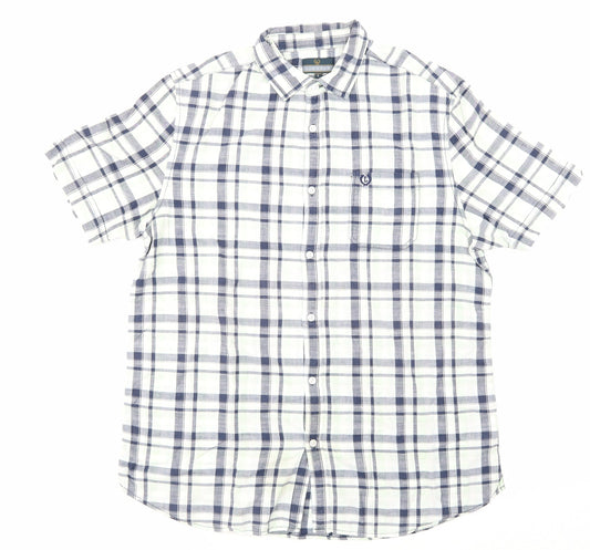 Lincoln Mens Multicoloured Check   Button-Up