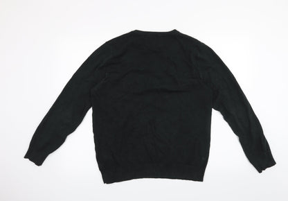 Back view of F&F women’s green jumper, size M
