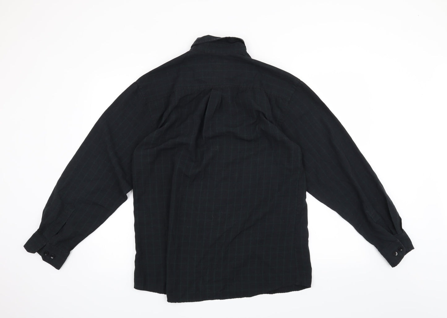 Ciro Citterio Mens Black    Button-Up Size S