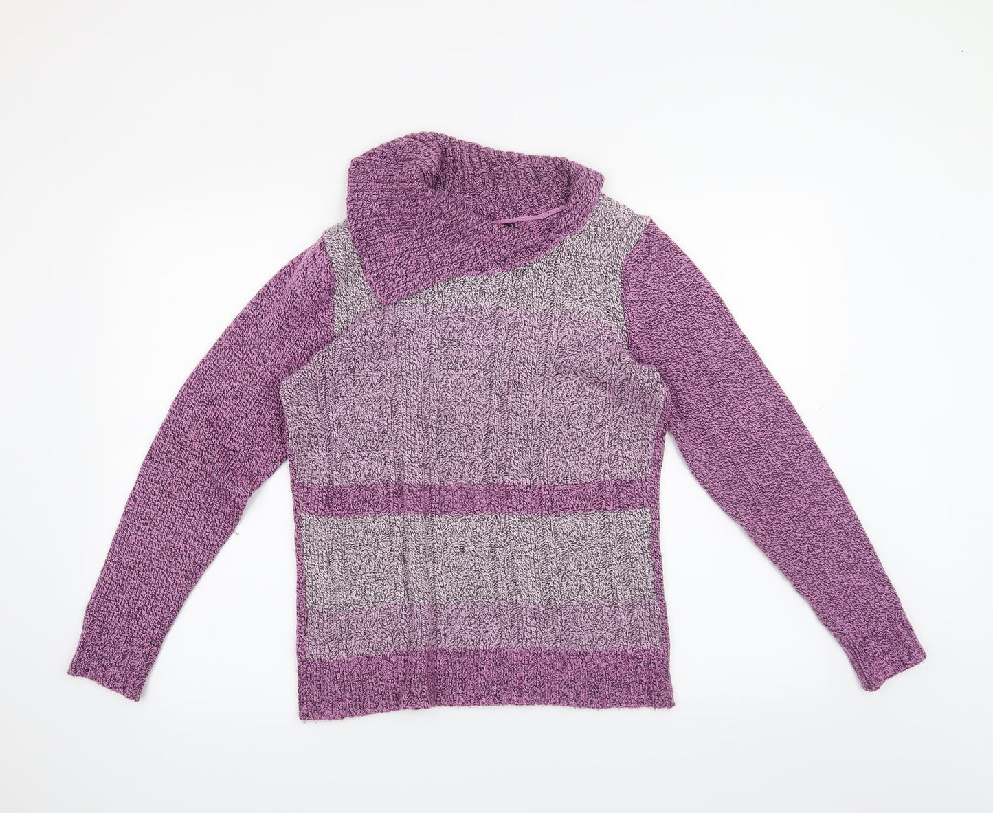 Bon Marché Womens Purple   Pullover Jumper Size S