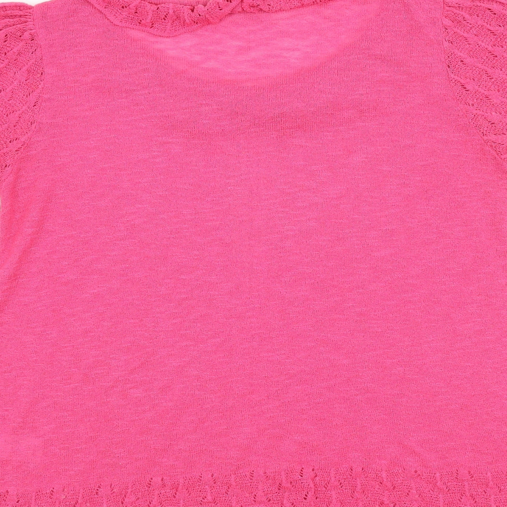 NEXT Womens Pink   Basic T-Shirt Size 10