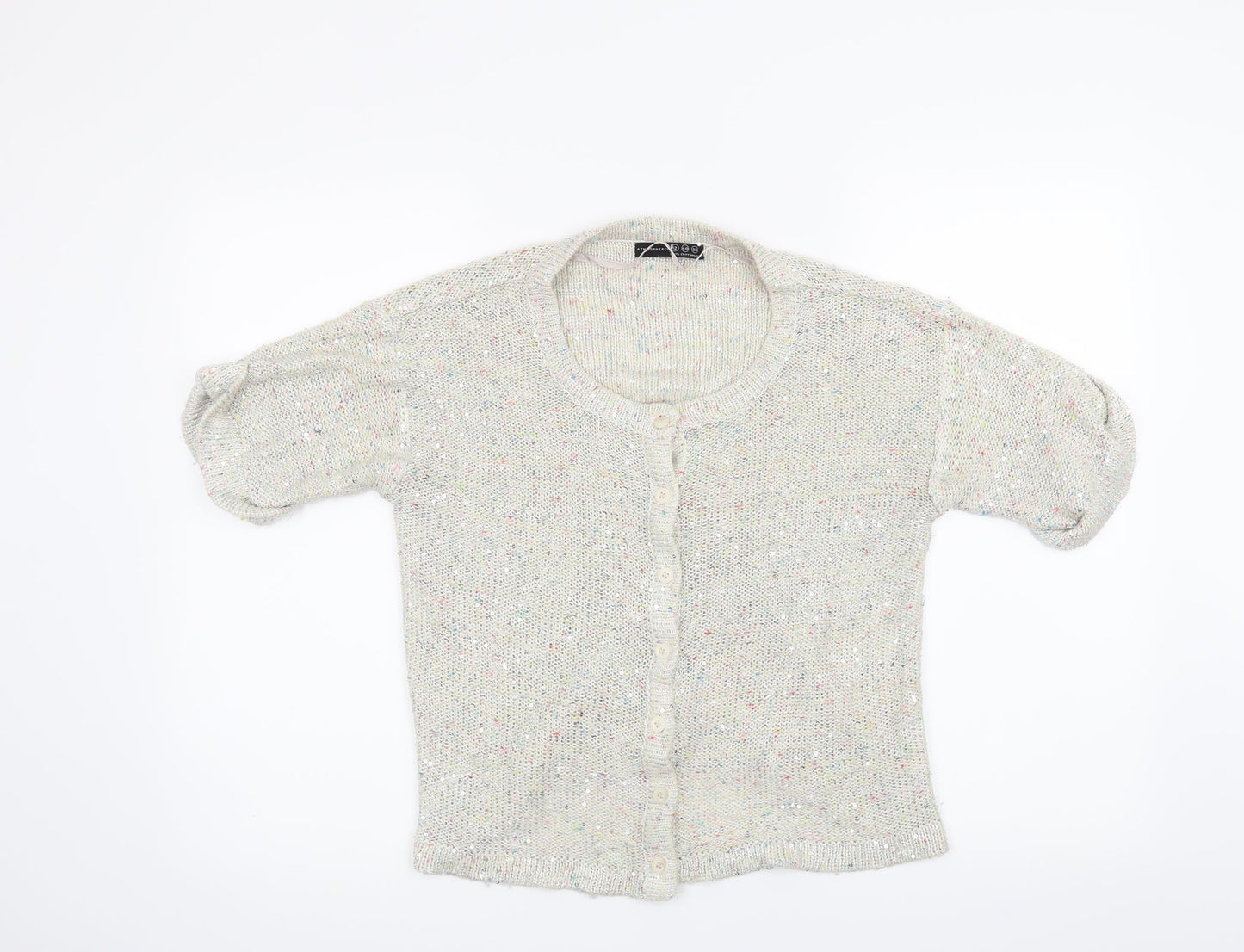 Atmosphere Womens White   Cardigan Jumper Size 12
