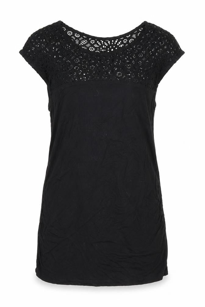 H&M Womens Black   Basic T-Shirt Size S