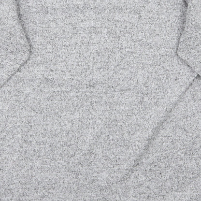 Brand and care label for Tinkerbell girls’ grey jumper, size 12-13, years - pixie dust