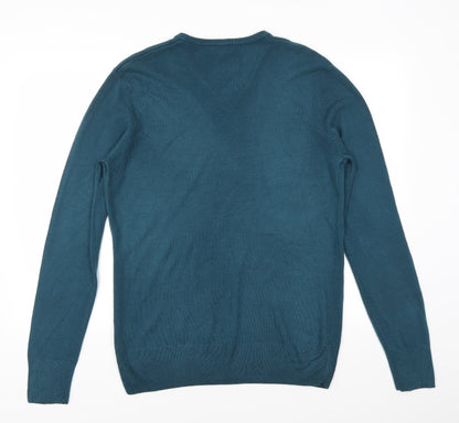 Back view of F&F men’s blue jumper, size L