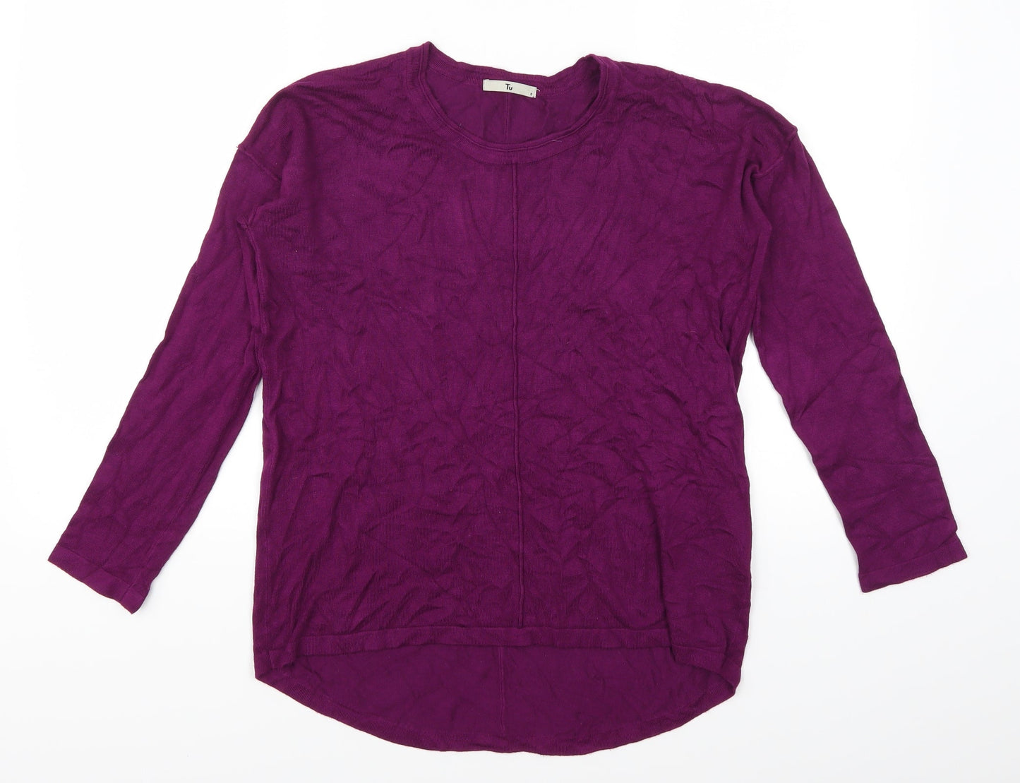 tu  Womens Purple   Pullover Jumper Size 8