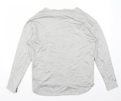 Back view of Next women’s grey jumper, size UK 12