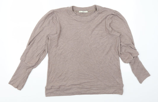 George Womens Brown   Pullover Jumper Size M