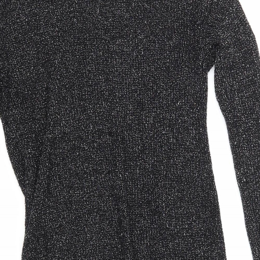 NEXT Womens Black   Basic T-Shirt Size 8