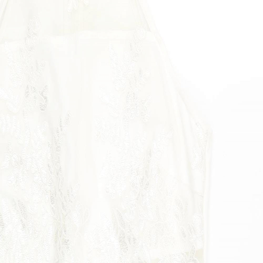 PERISIAN Womens White   Mini  Size 10