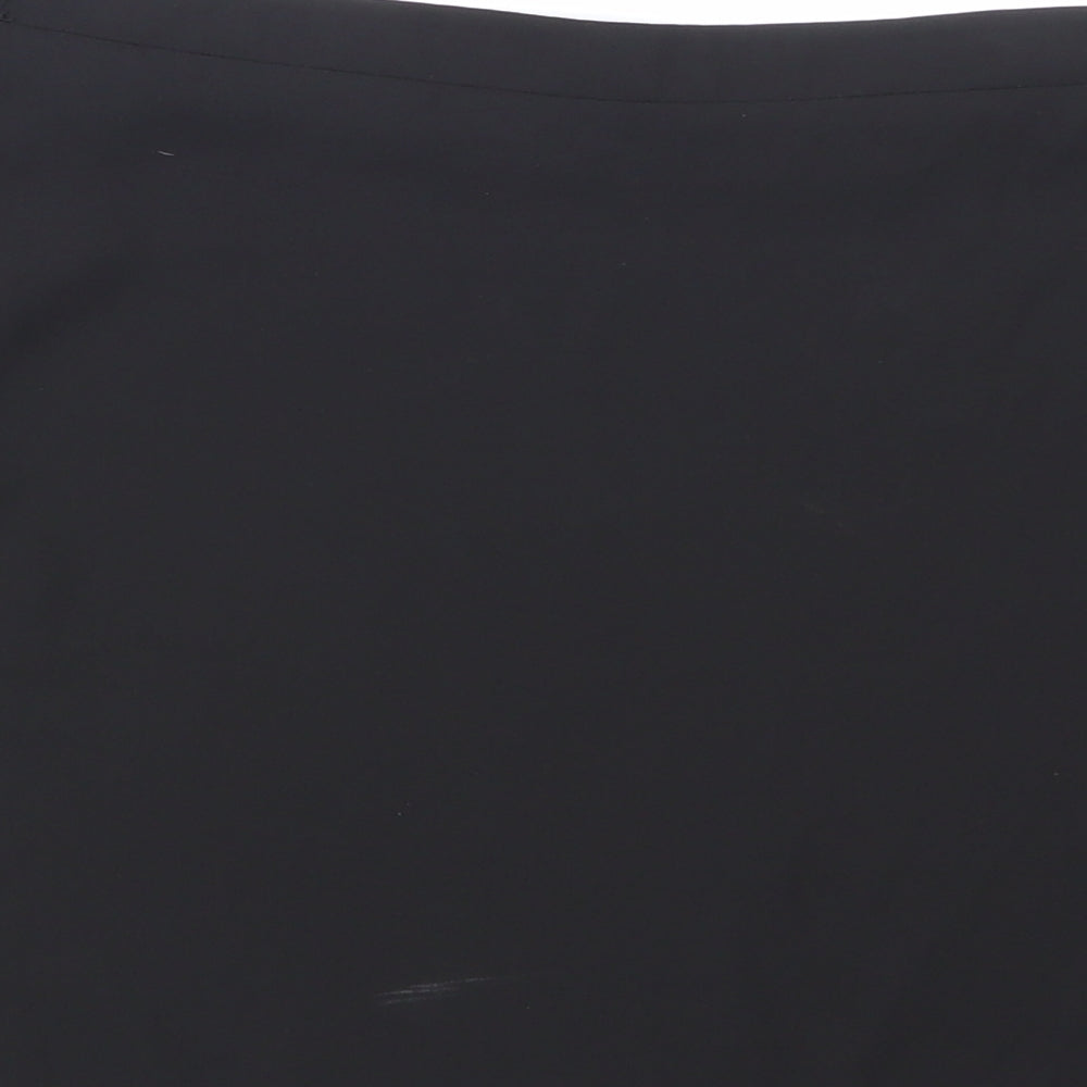 NEWLOOK Womens Black  Mesh Basic Blouse Size 12