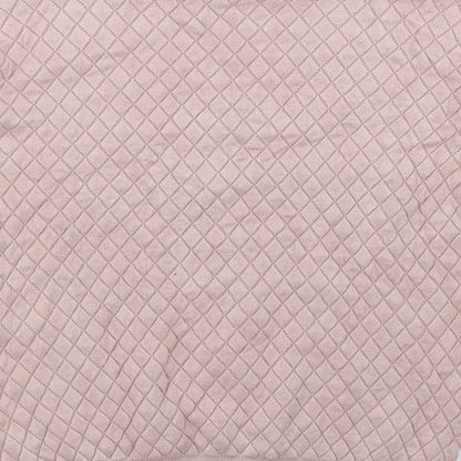 Brand and care label for Forever 21 women’s pink argyle/diamond jumper, size S