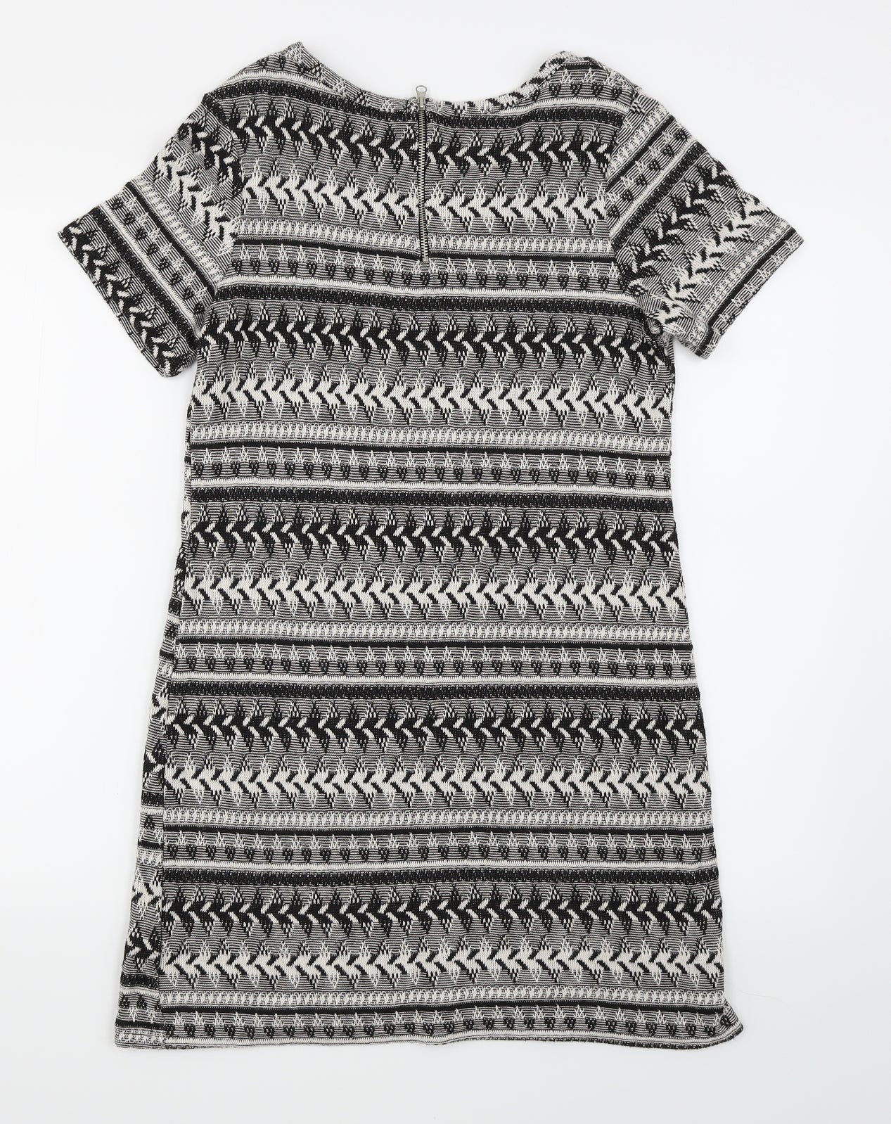 Atmosphere Womens Black Striped  Bodycon  Size 10