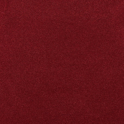 Brand and care label for Berkerlex women’s red basic t-shirt, size UK 14